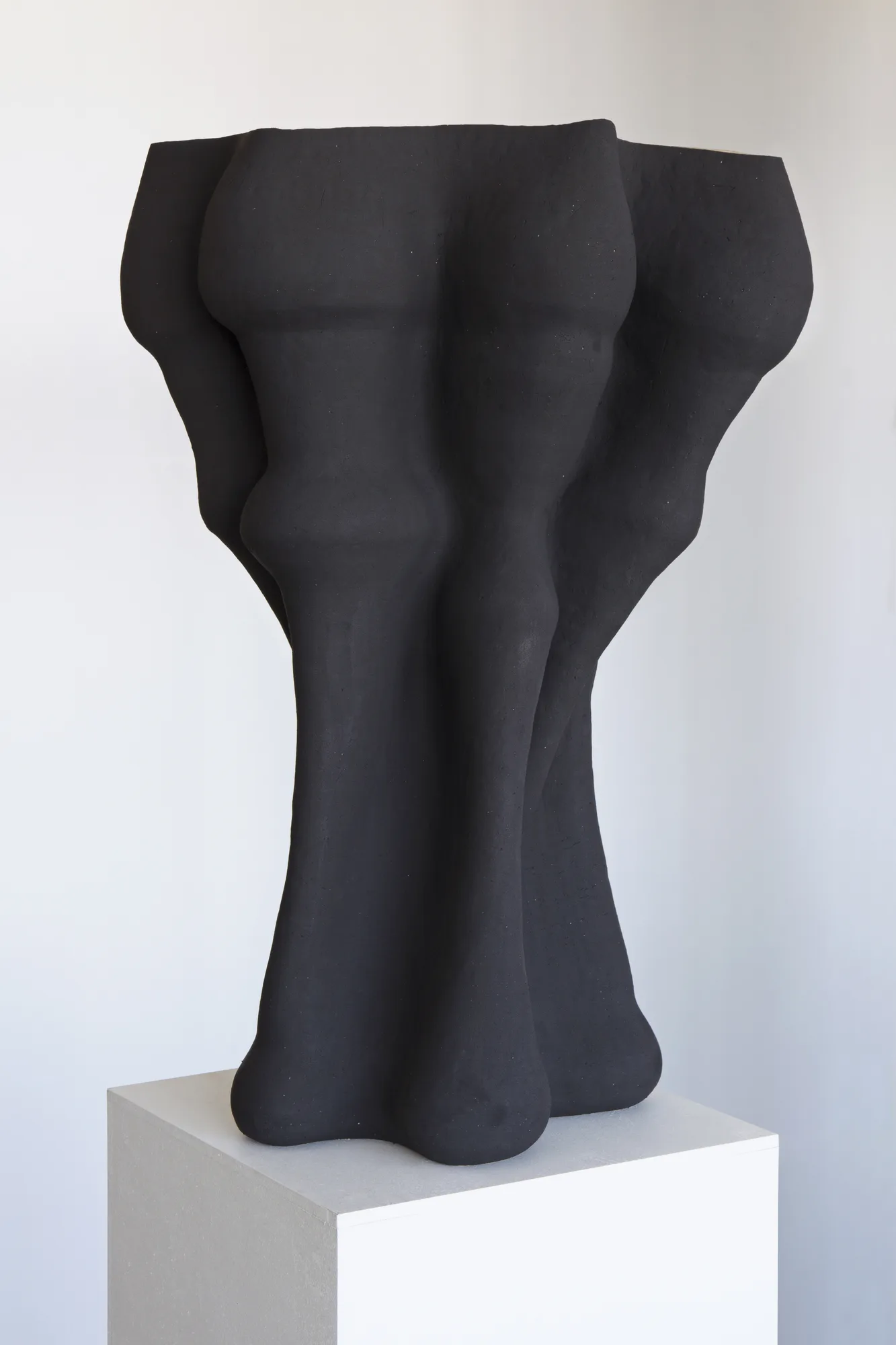 Detail of a hand-built ceramic surface